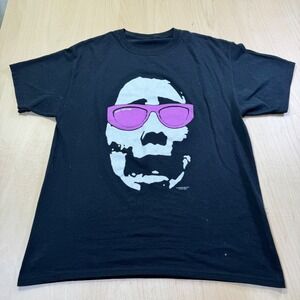 VADA‎ Burn Slow Ent Graphic T Shirt Mens Black Loose Fit Tee Austin TX